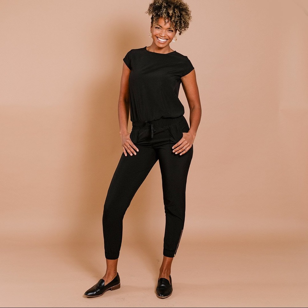 Albion classic black jumpsuit